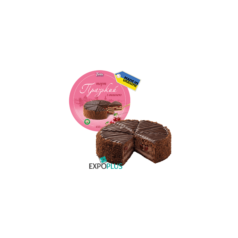 C253 TARTA BISCUIT CAKE PRAGUE WITH CHERRY (2X450G)