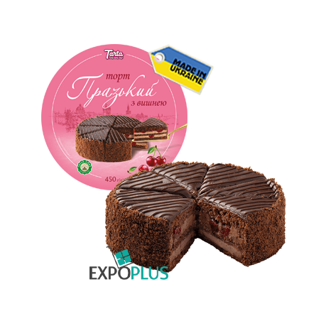 C253 TARTA BISCUIT CAKE PRAGUE WITH CHERRY (2X450G)