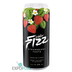 N010 FIZZ STRAWBERRY 4% (24X500ML)