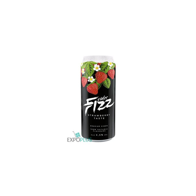 N010 FIZZ STRAWBERRY 4% (24X500ML)