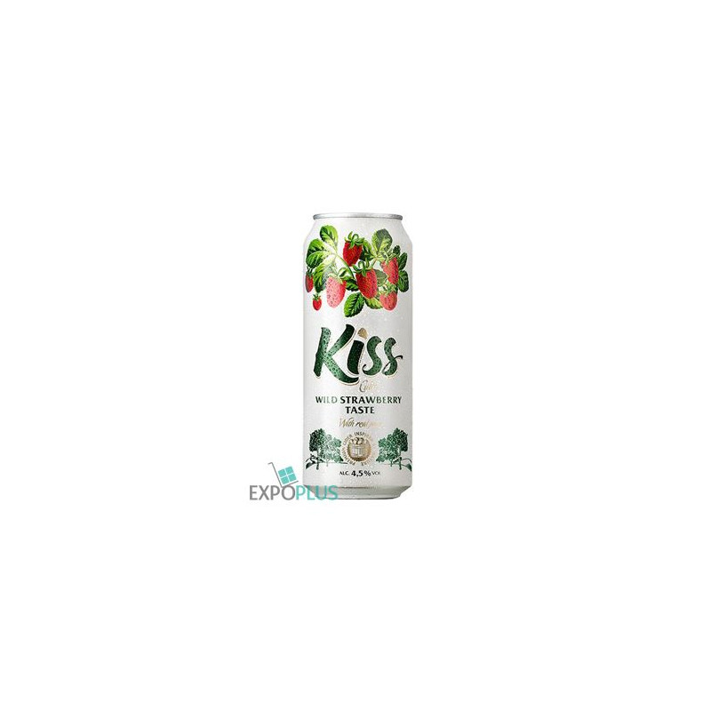 N012 KISS WILD STRAWBERRY 4.5% (24X500ML)