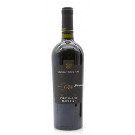 N081 GRW RED SEMY-DRY WINE ''PIROSMANI'' 12%(6X750ML)