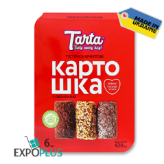 C264 TARTA CAKES CRUBLY KARTOSHKA WITH SPRINKLES (6X420G)