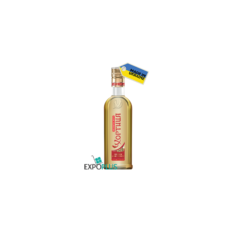 N382 KHORTYTSA SPIRIT DRINK PEPPER&HONEY 40%(6X0.7L)GLOBAL