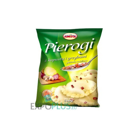 C310 ANITA PIEROGI Z KAPUSTA I GRZYBAMI 12X500G