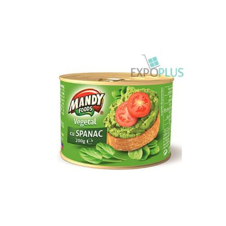 Q296 MANDY VEGETAL CU SPANAC (6X200G)