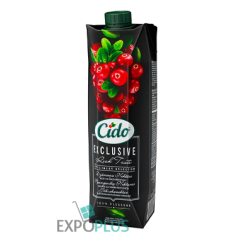 X122 CIDO CRANBERRY JUICE EXCLUSIVE (15X1L)