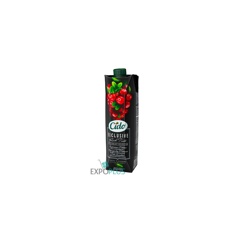 X122 CIDO CRANBERRY JUICE EXCLUSIVE (15X1L)