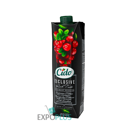X122 CIDO CRANBERRY JUICE EXCLUSIVE (15X1L)