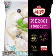 C342 JAWO PIEROGI Z JAGODAMI (12X450G)