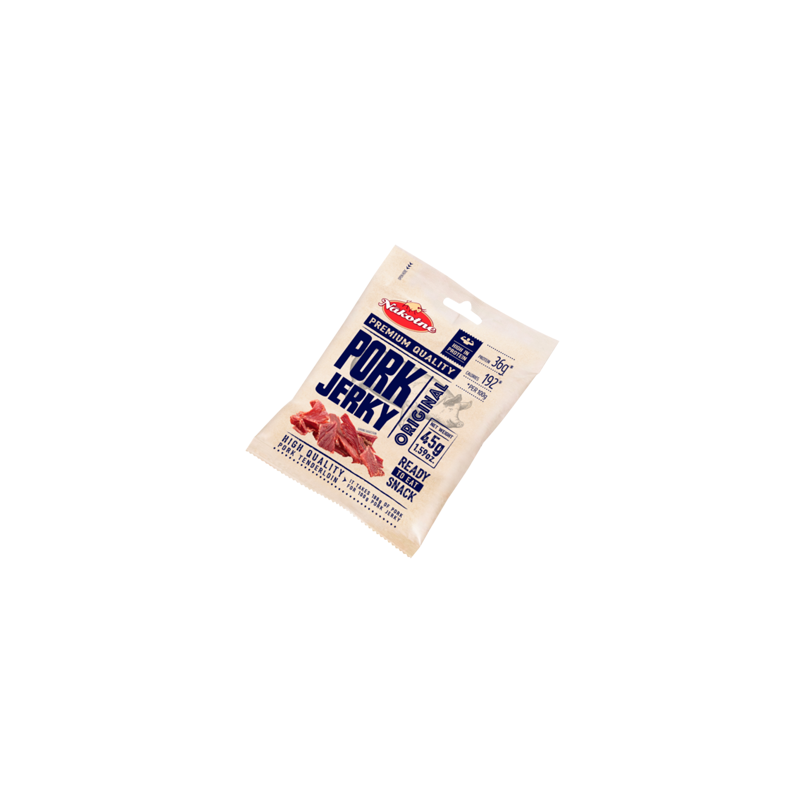 A174 NAKOTNE SNACK PORK JERKY (10X45G)