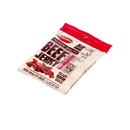 A176 NAKOTNE SNACK BEEF JERKY BBQ (10X45G)PRICE PER BOX