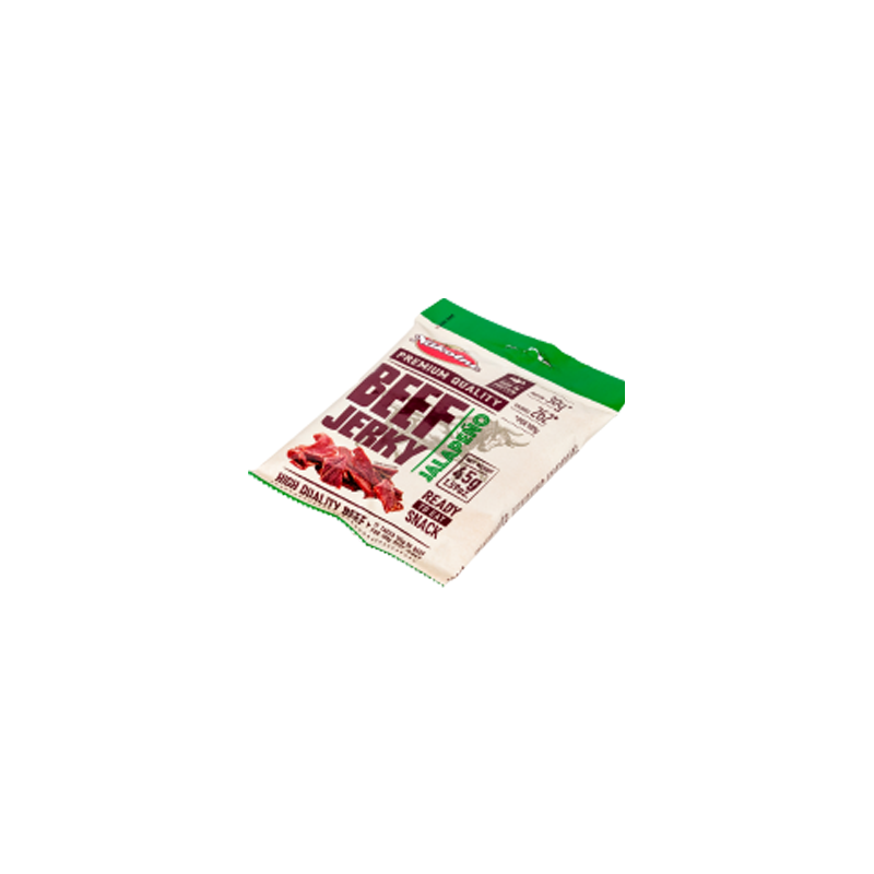 A177 NAKOTNE SNACK BEEF JERKY JALAPENO (10X45G)
