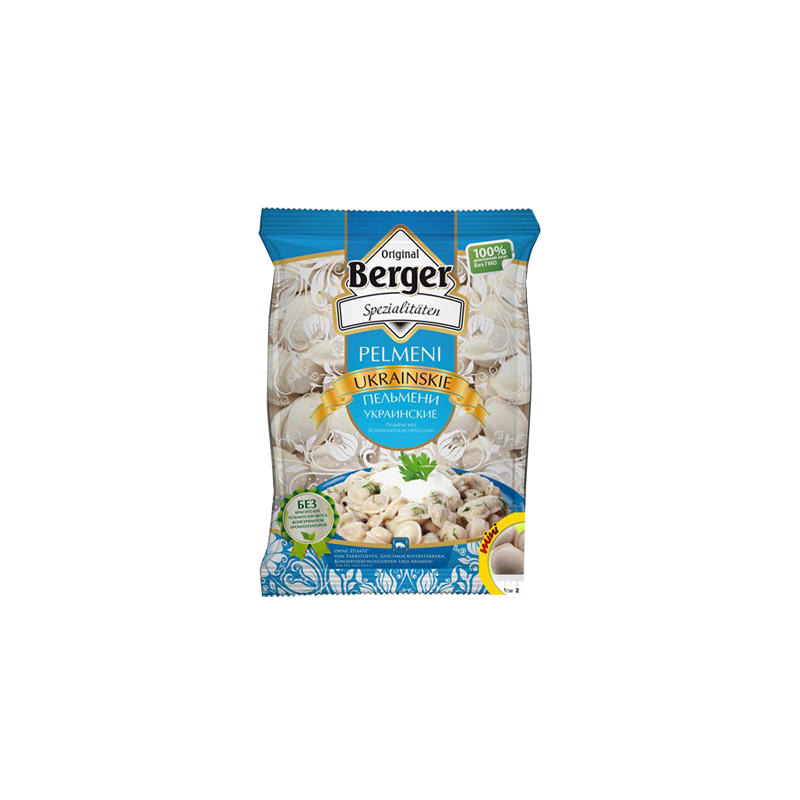 C373 BERGER DUMPLINGS UKRAINSKIE 12X900G