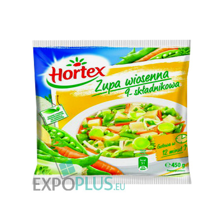 C550 HORTEX ZUPA WIOSENNA JARZYNOWA 9-SKLADNIKOW (14X450G