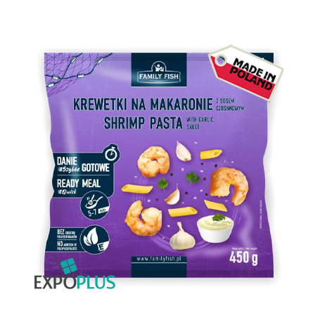 C388 FAMILY FISH DANIE GARLIC SHRIMP ON PASTA (10X400G)