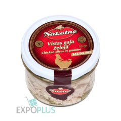I117 NAKOTNE VISTAS GALA ZELEJ.(6X180G)CHICKEN SLICES