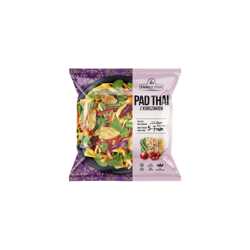 C390 FAMILY FISH DANIE PAD THAI WITH CHICKEN (15X500G)