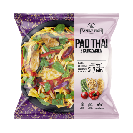 C390 FAMILY FISH DANIE PAD THAI WITH CHICKEN (15X500G)