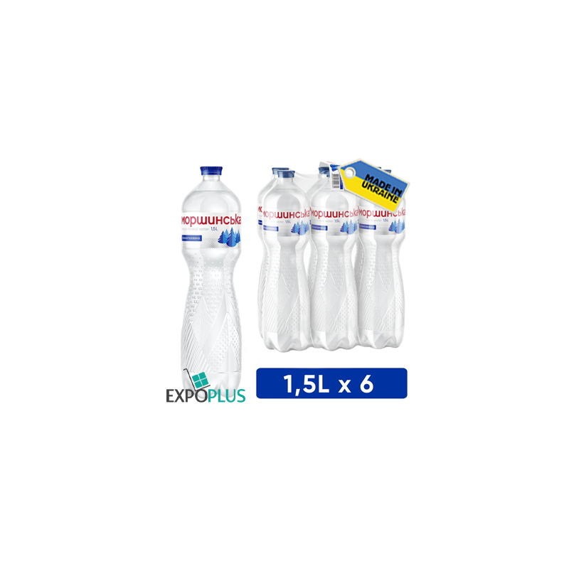 X067 MORSHYNSKA NATURAL MINERAL WATERCARBONATED (6X1.5L)