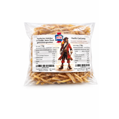 Y002 MSDM PACIFIC COD JERKY SALTY 1 KG