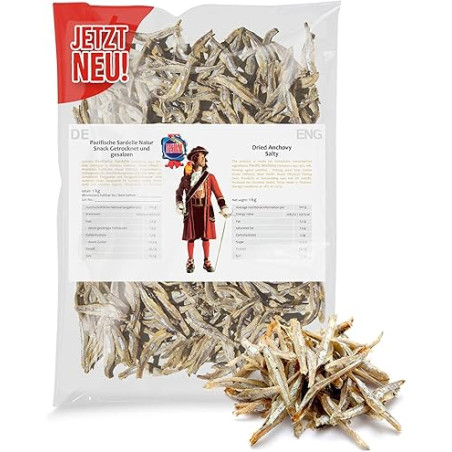 Y001 MSDM DRIED ANCHOVY SALTY 1KG