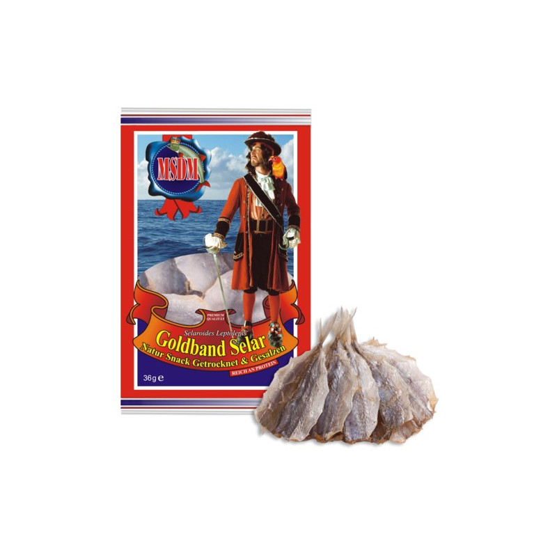 Y011 MSDM YELLOW STRIPED TREVALLY PREMIUM SALTED (25X36G)