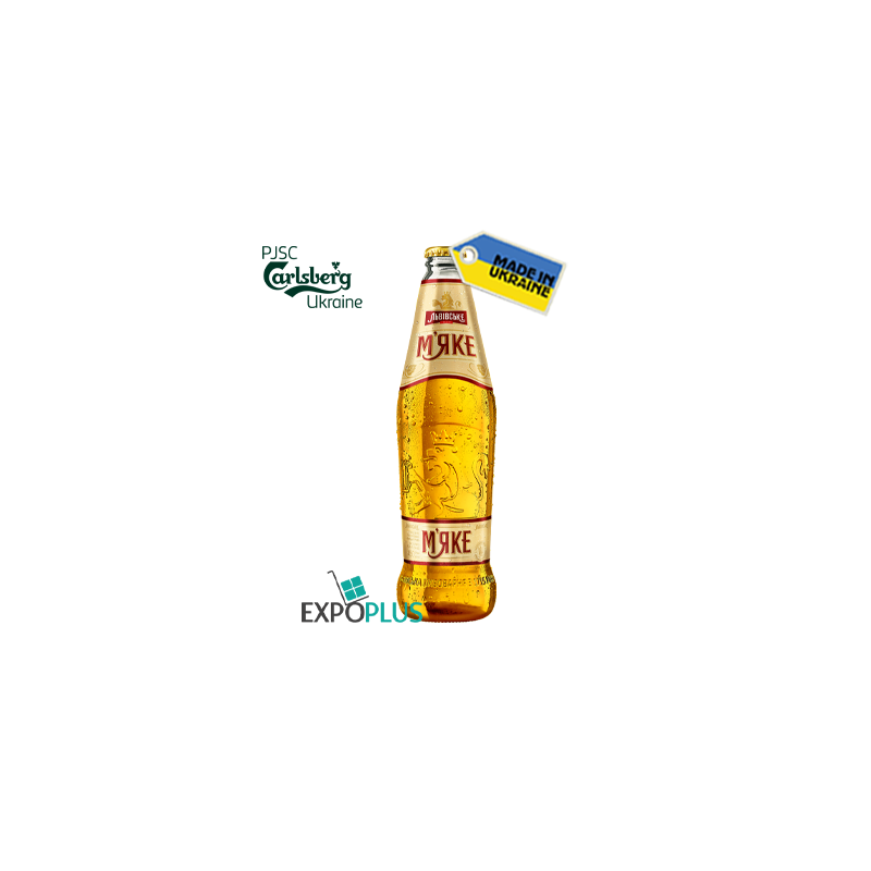 N004 LVIVSKE BEER MIAKE 4.2% ALC.(20X450ML)CARLSBERG UKRAINE