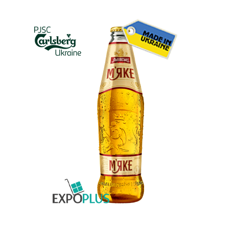 N004 LVIVSKE BEER MIAKE 4.2% ALC.(20X450ML)CARLSBERG UKRAINE