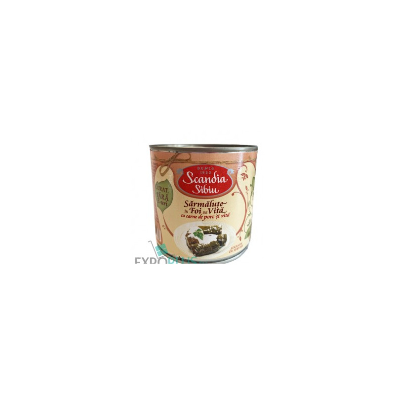 Q047 SC.SIB. SARMALUTE FOI DE VITA CU CARNE DE PORC SI VITA