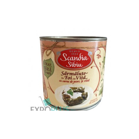 Q047 SC.SIB. SARMALUTE FOI DE VITA CU CARNE DE PORC SI VITA