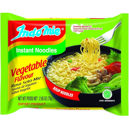 F018 INDOMIE VEGGIE (5X70G) 8PCS/BOX