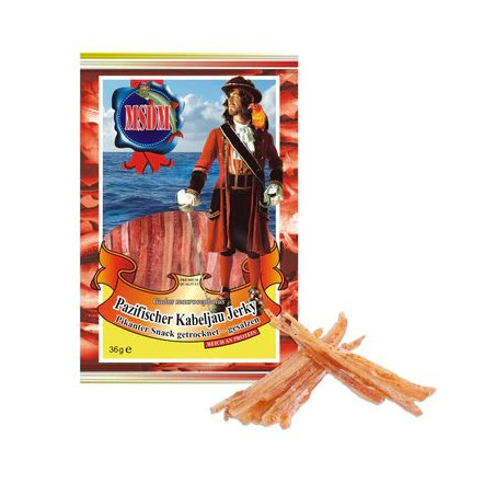 Y012 MSDM PACIFIC COD JERKY WITH CHILLI (25X36G)