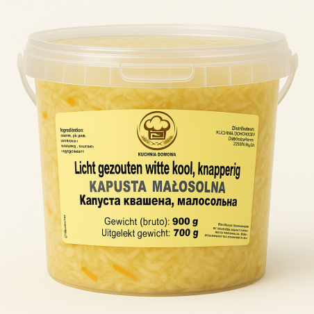 B014 KD LICHT GEZOUTEN WITTE KOOL KNAPPERING 12X700G