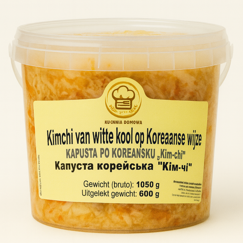 B018 KD KIMCHI VAN WITTE KOOL OP KOREAANSE WIJZE 12X700G
