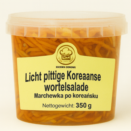 B021 KD LICHT PITTIGE KOREAANSE WORTELSALADE 12X350G