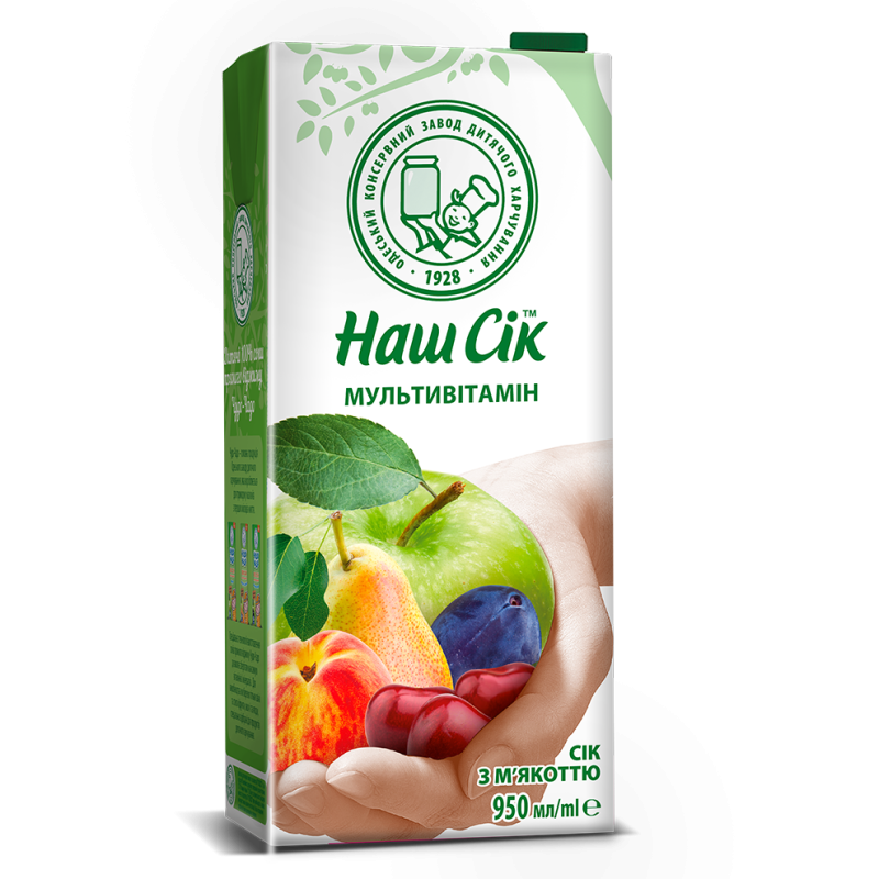 X156 NASH SOK MIXED FRUIT DRINK (12X0.95L)