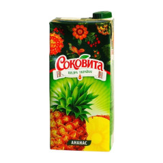 X164 SOKOVITA PINEAPPLE JUICE DRINK (12X0.95L)
