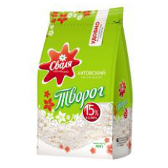 P117 CURD ,,SVALIA''15% FAT (8X450G)