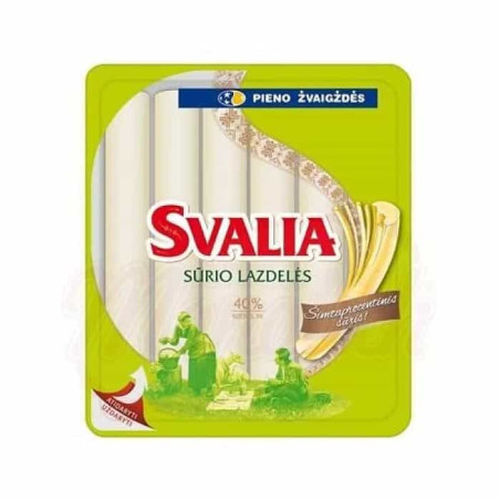 P122 CHEESE STICKS,, SVALIA''40% FAT( 10X140G)