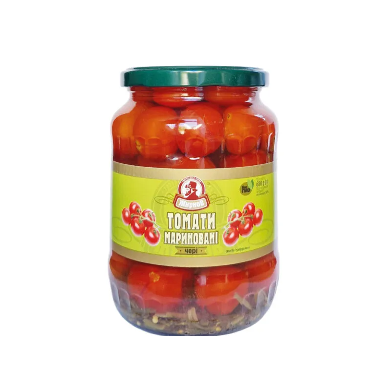 K813 ZHYRNOV MARINATED CHERRY TOMATOES (8X680G)