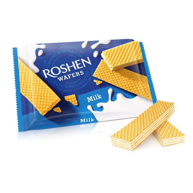 K245 ROSHEN WAFERS MILK FLAVOR (22X72G)