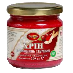 K737 DELISSO VINNYTSKYI HORSERADISH WITH RED BEET (20X200G)