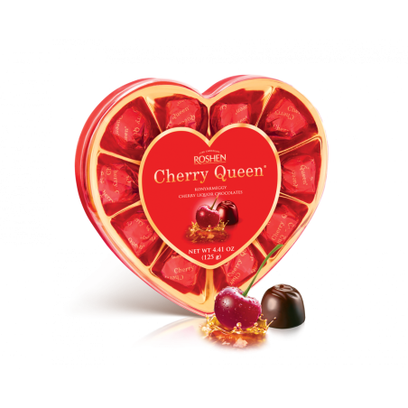 K337 ROSHEN CHERRY QUEEN LIQUOR CHOCOLADES (8X125G)