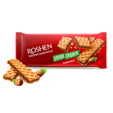 K246 ROSHEN WAFERS SANDWICH CRUNCH NUT (15X142G)