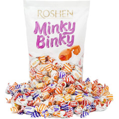 K332 ROSHEN MINKY BINKY TOFEE WITH JELLY (6X1KG)