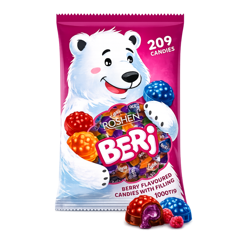 K338 ROSHEN BERI HARD CANDIES (8X1KG)