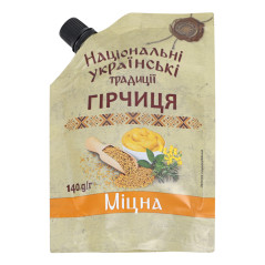 K038 NAT. UKR. TRAD. MUSTARD STRONG (30X140G)