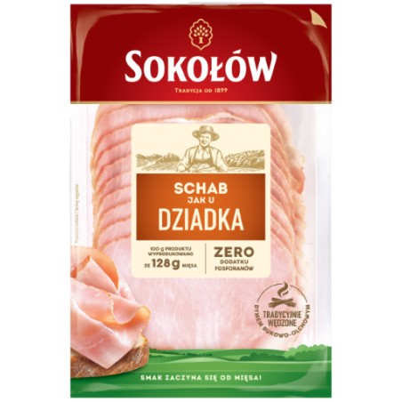 A140 SOKOLOW SCHAB JAK U DZIADKA 100G/ GRANDPAS LOIN