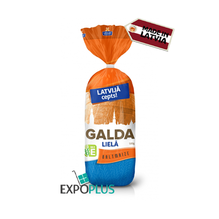 C212 LATVIJAS MAIZNIEKS GALDA WHITE BREAD (9X500G)